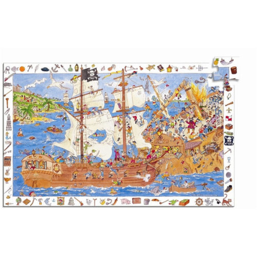 ⁦פאזל מסגרת 100 - פיראטים⁩ – תמונה ⁦2⁩