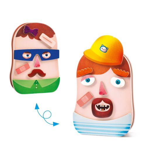 ⁦מגנטים בקופסת מתכת - פרצופים⁩ – תמונה ⁦2⁩