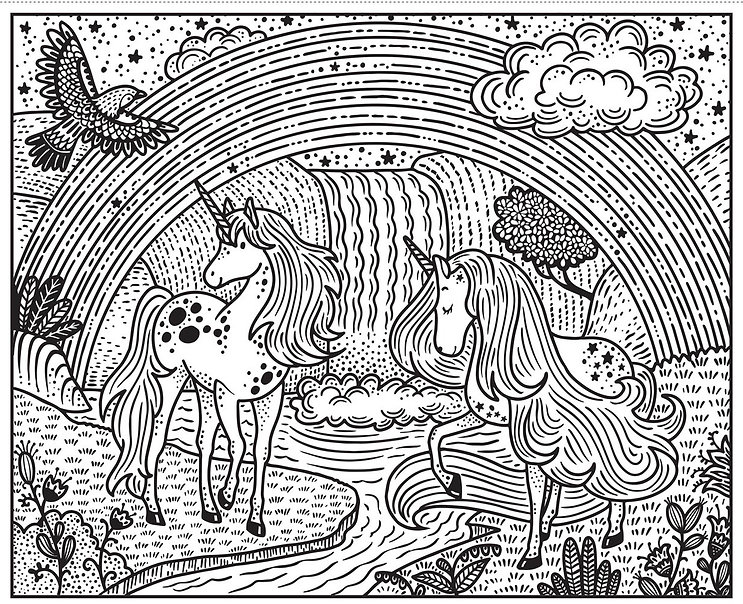 צביעת קסם - קשת בענן – תמונה 3