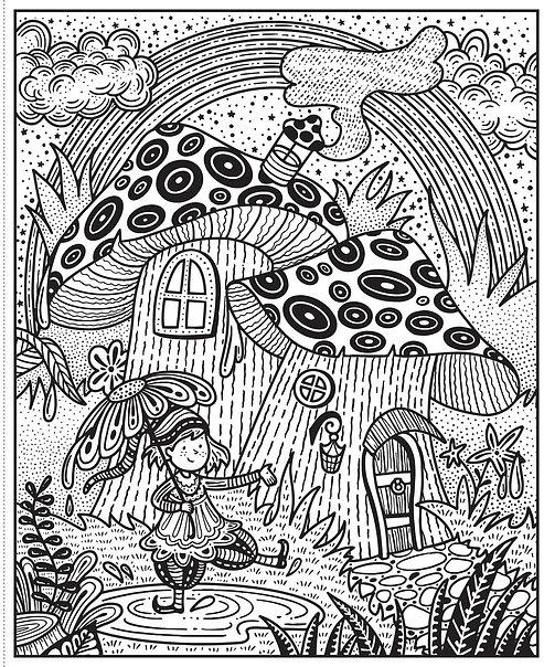 צביעת קסם - קשת בענן – תמונה 4