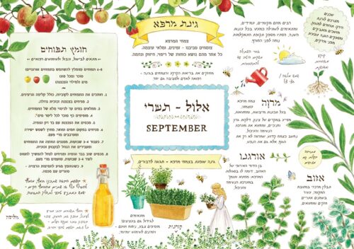 ⁦לוח שנה בגינה 2025-2026⁩ – תמונה ⁦5⁩