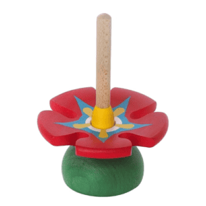 סביבון פרח אדום