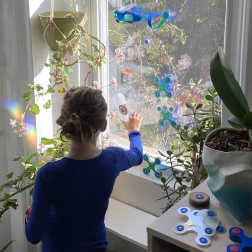 ⁦קליקסו משחק מגנטי ערכת 24 חלקים - עם חלקים נצמדים⁩ – תמונה ⁦3⁩