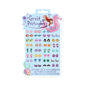 עגילי מדבקות בת ים