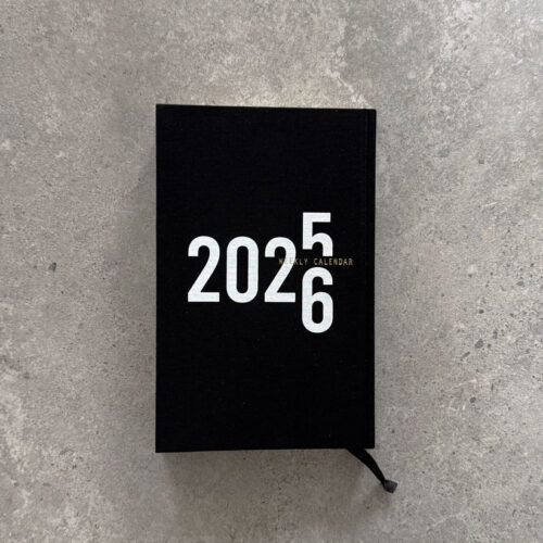 יומן שבועי KARINITI 2025-2026 שחור