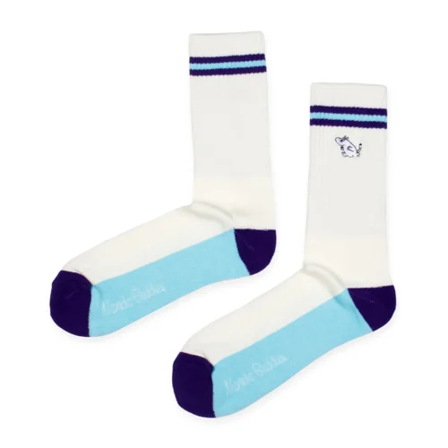גרבי גברים - רקמת מומין רץ