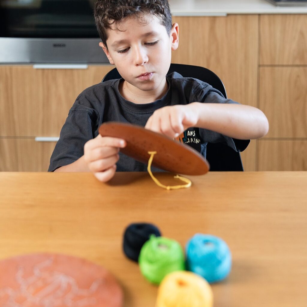 רקמה על עץ חרקים – תמונה 6