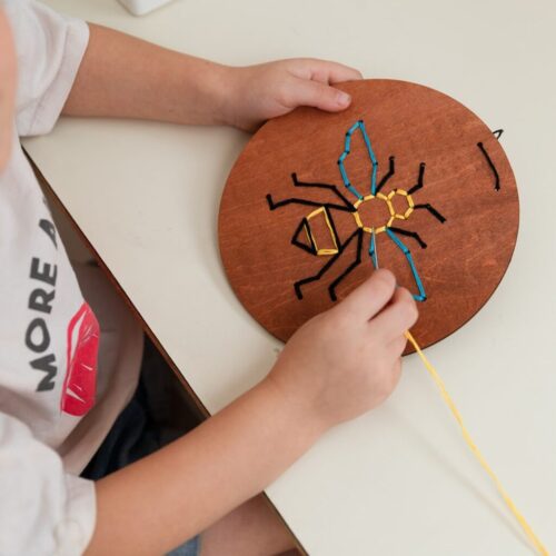 ⁦רקמה על עץ חרקים⁩ – תמונה ⁦8⁩