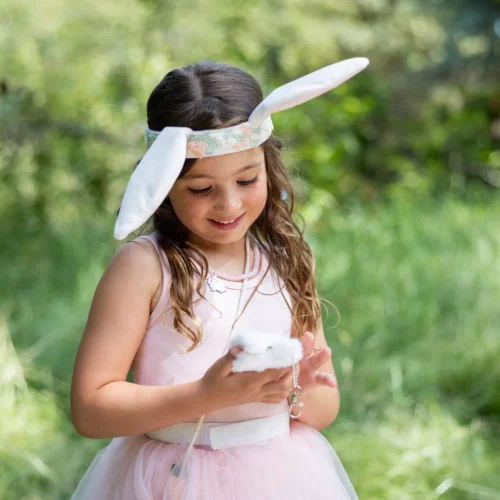 ⁦אביזרים לתחפושת ארנבת - אוזניים וזנבנב⁩ – תמונה ⁦2⁩