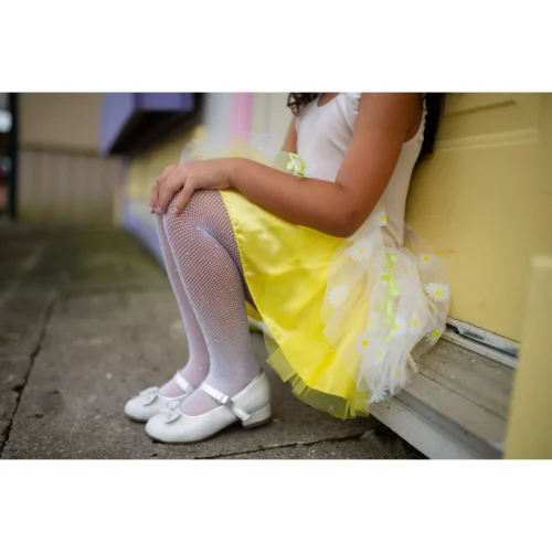 ⁦גרביון לבן מנצנץ⁩ – תמונה ⁦2⁩