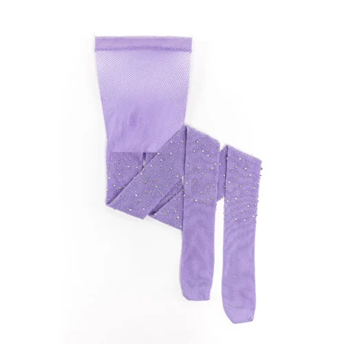 ⁦גרביון סגול לילך מנצנץ⁩ – תמונה ⁦4⁩