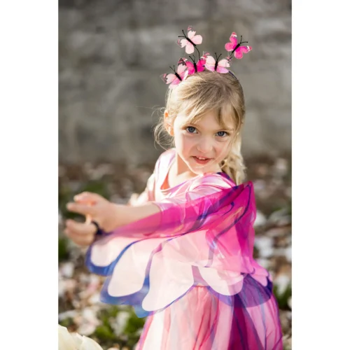 שמלת פרפר מסתובבת + קשת וכנפיים