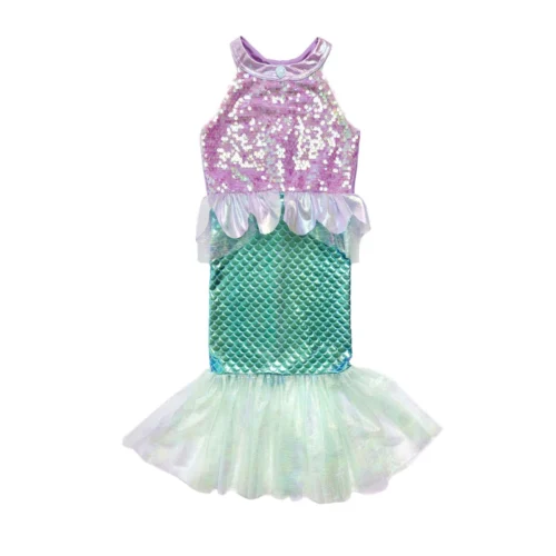 ⁦שמלת בת ים מנצנצת 3/4⁩ – תמונה ⁦5⁩