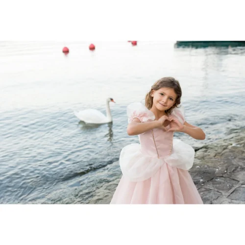 ⁦שמלת נסיכה בגוון עתיק⁩ – תמונה ⁦5⁩