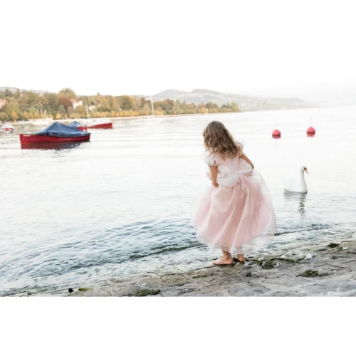 ⁦שמלת נסיכה בגוון עתיק⁩ – תמונה ⁦3⁩