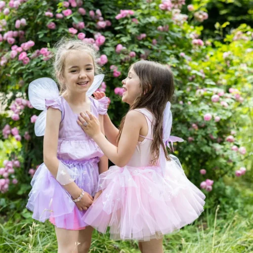 ⁦תחפושת פרפר מרפרף ורוד (חצאית וכנפיים) 4/6⁩ – תמונה ⁦4⁩