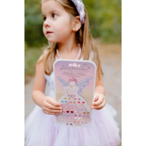 ⁦עגילי מדבקות פיית פרפרים⁩ – תמונה ⁦2⁩