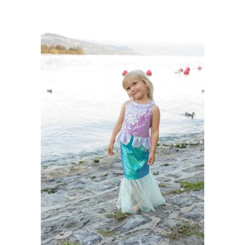 שמלת בת ים מנצנצת 3/4